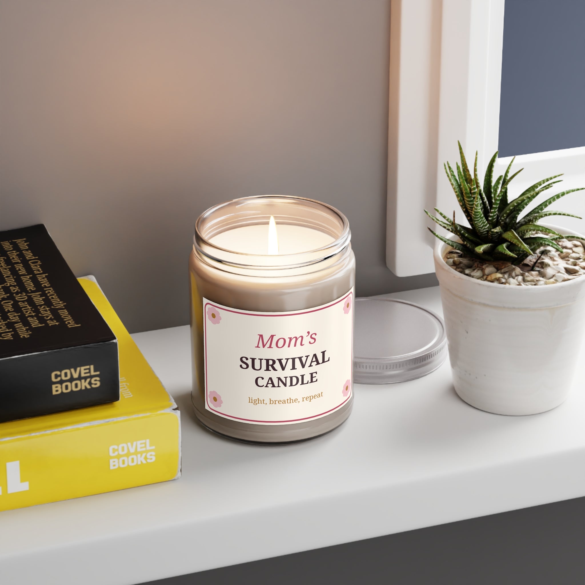 Mom's Survival Candle | Funny Relaxation Gift for Mom
