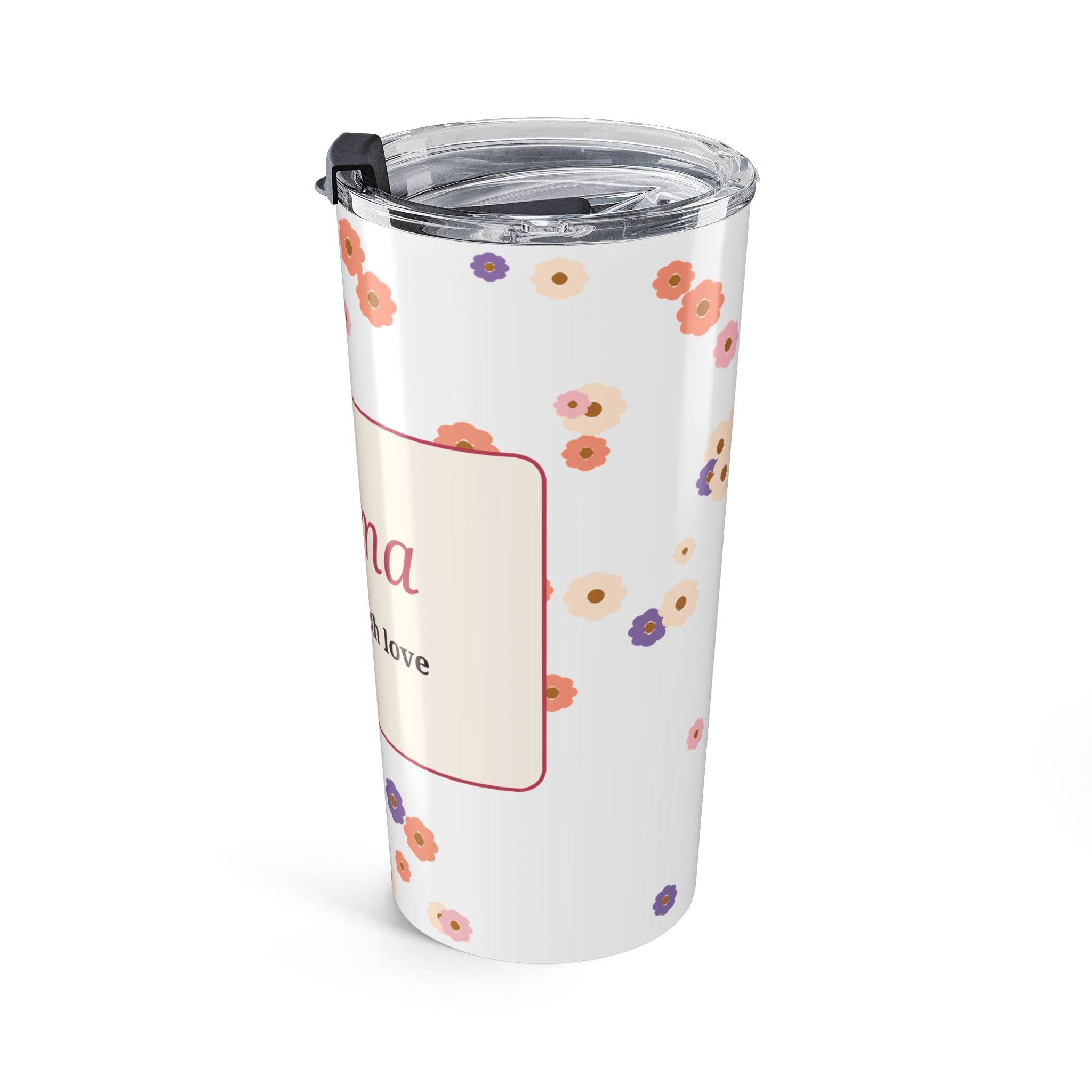 Mama Blooms With Love 20oz Tumbler | Floral Mother's Day Gift