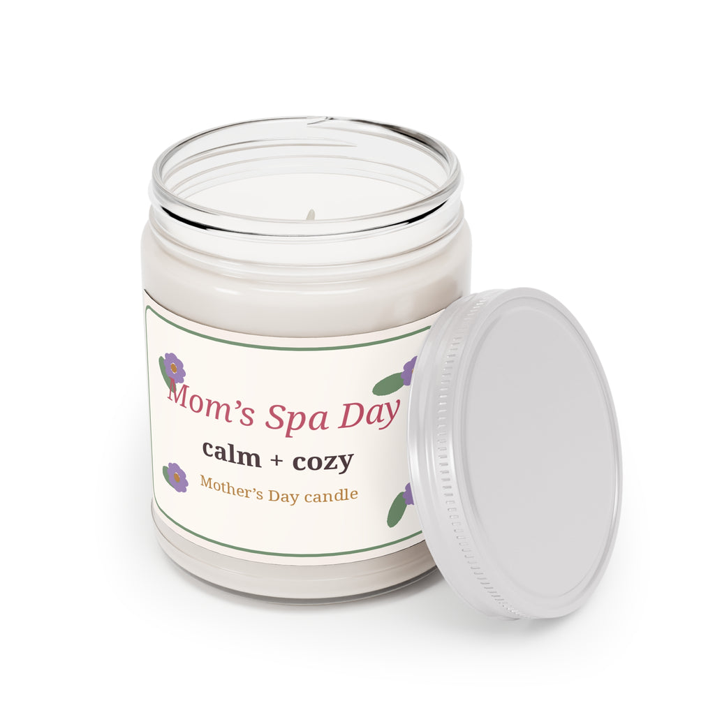 Mom's Spa Day Candle | Cozy Mother's Day Self-Care Gift