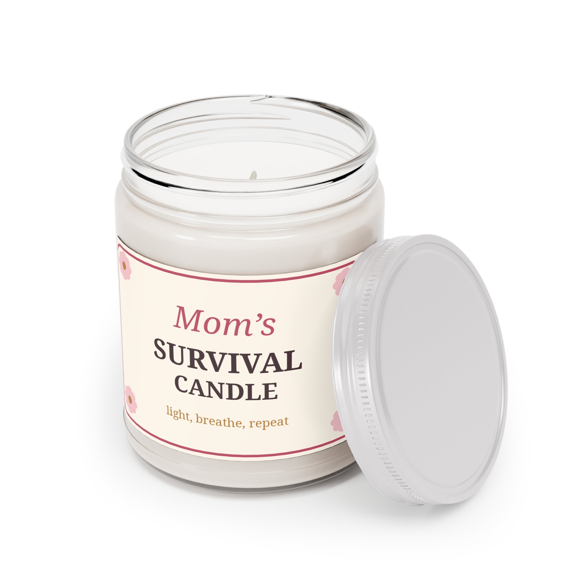 Mom's Survival Candle | Funny Relaxation Gift for Mom
