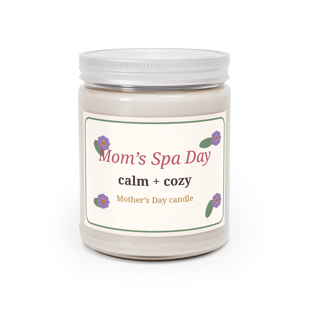 Mom's Spa Day Candle | Cozy Mother's Day Self-Care Gift